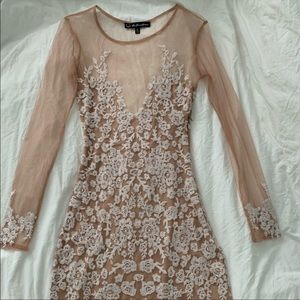 READY2SHIP: For Love & Lemons Long Sleeve Dress